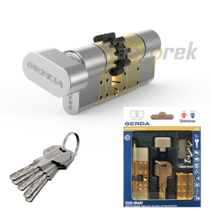 Wkładka Gerda 753 - EXXO SMART ZG61/61- wkładka modułowa z gałką - zębatka